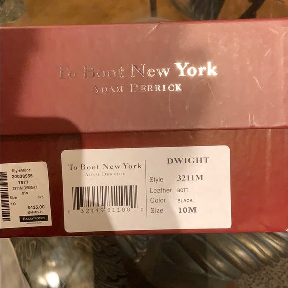 Beautiful To boot New York Adam Derrick shoes - Picture 2 of 3
